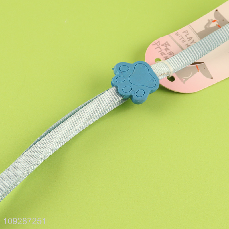 Yiwu market outdoor adjustable pet collar pet leash