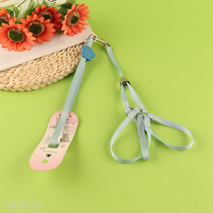 Yiwu market outdoor adjustable pet collar pet leash