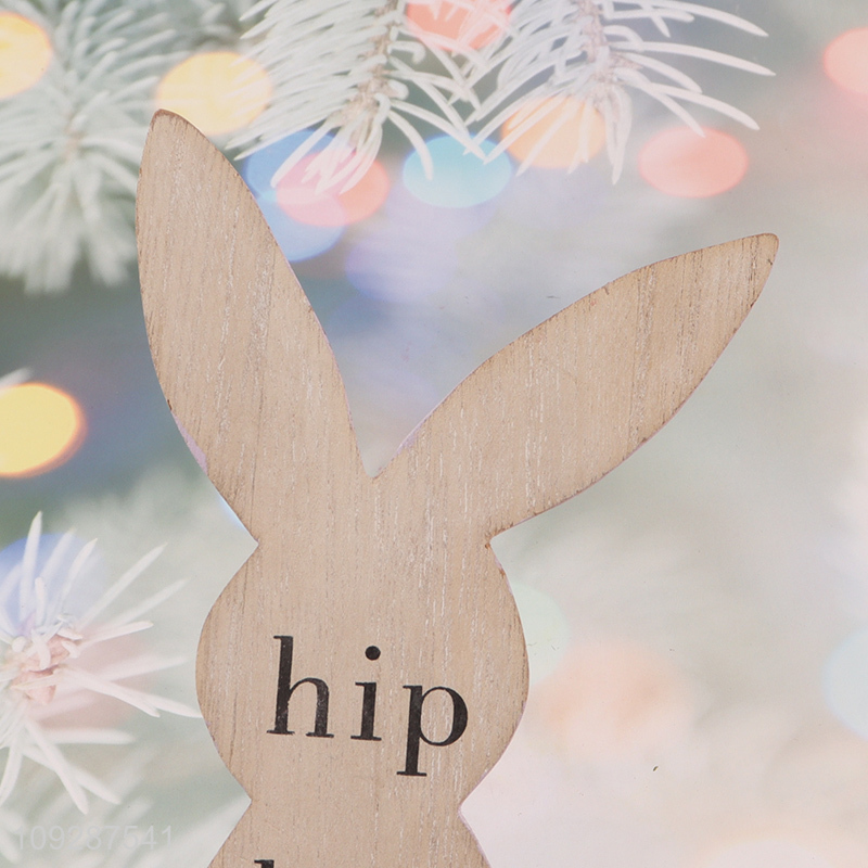 Yiwu market tabletop decor Easter rabbit ornament Easter decoration