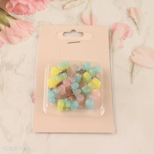 Top selling colorful pushpins press thumbtack for school office