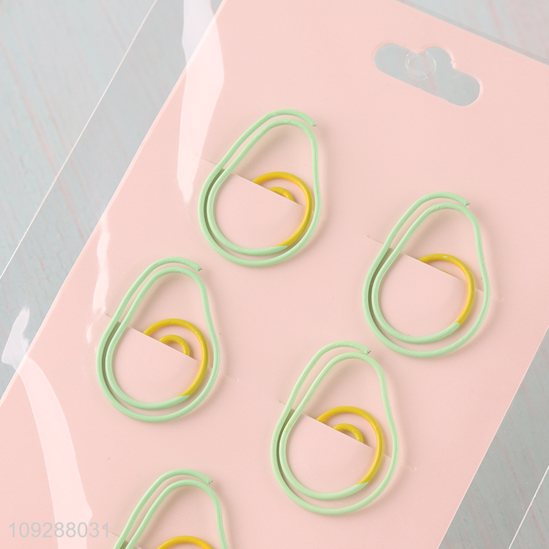 Yiwu market 4pcs school office iron paper clips set