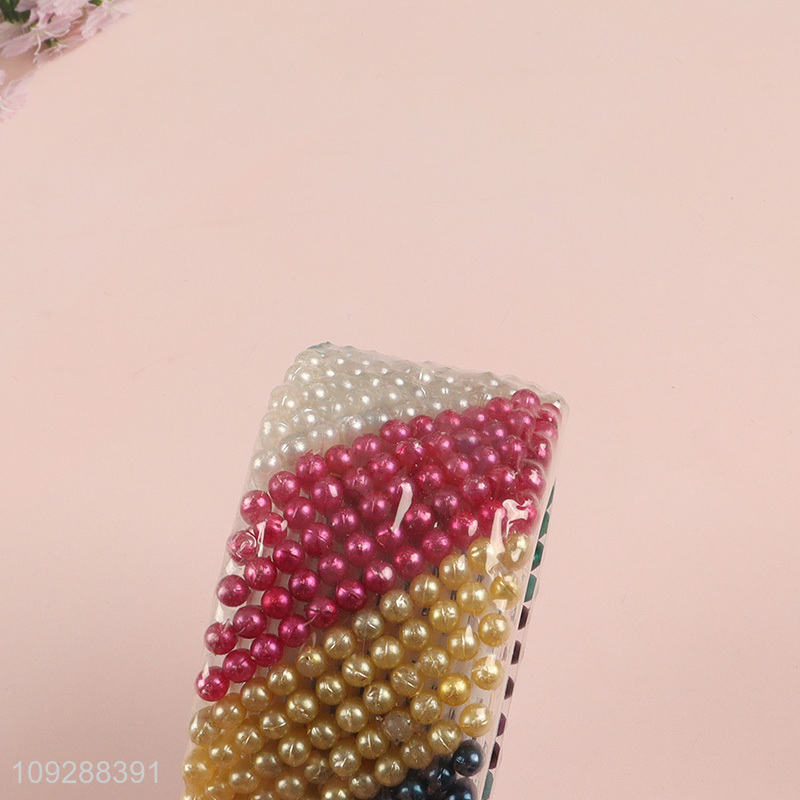 Wholesale Multicolor Sewing Pins Straight Quilting Pearl Head Pins