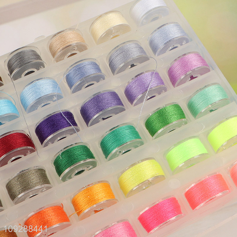High quality multicolor polyester embroidery thread sewing thread