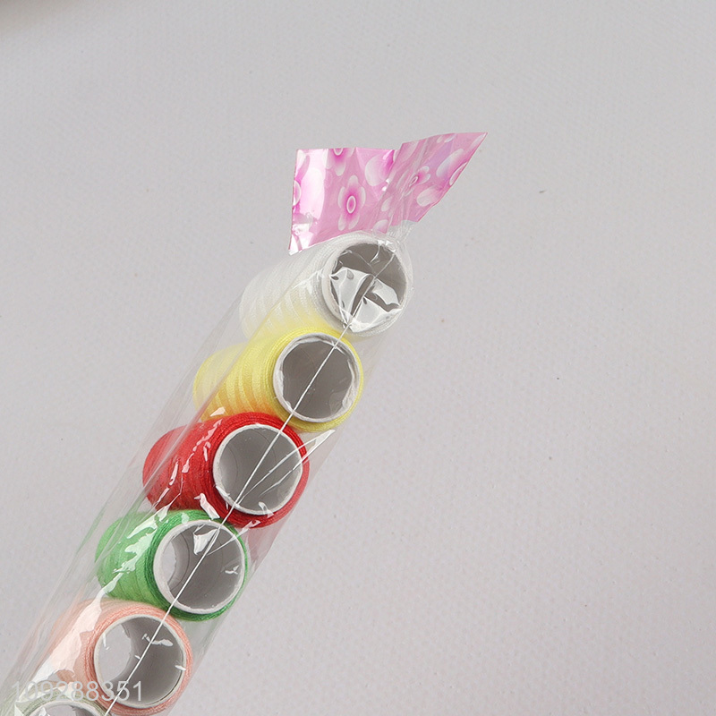 Hot products multicolor polyester embroidery thread sewing thread