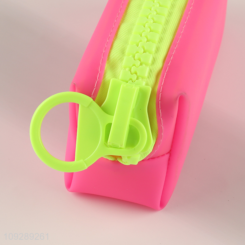 China wholesale waterproof pu leather students pencil bag