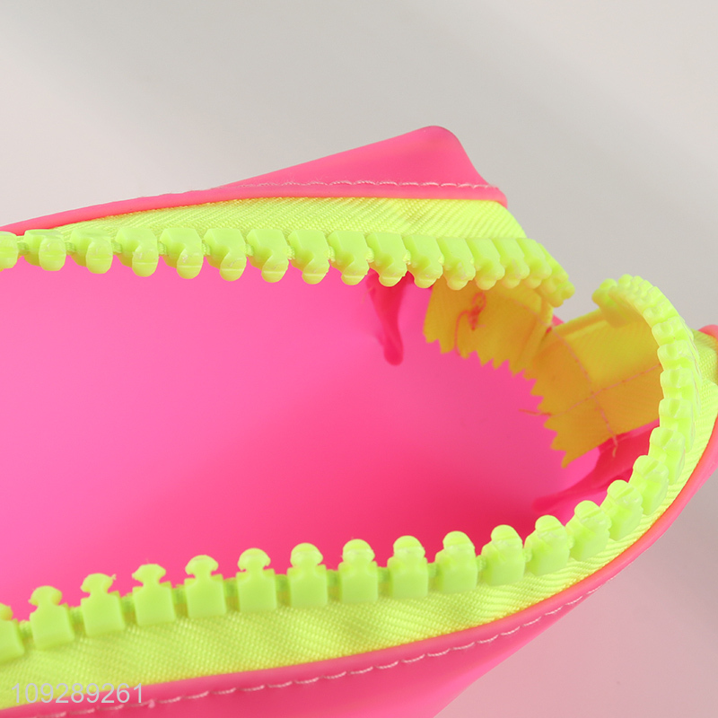 China wholesale waterproof pu leather students pencil bag