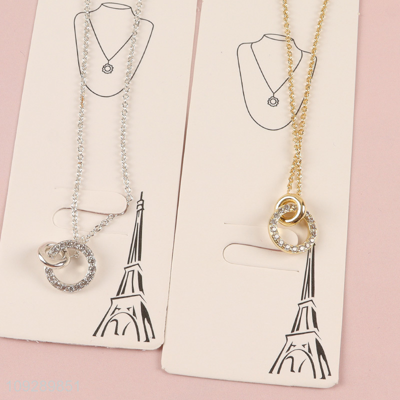 Popular products copper necklace fashion jewelry for sale