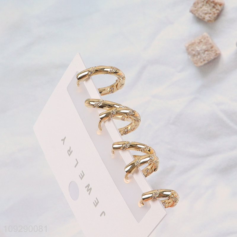 Online wholesale ladies fashion jewelry earrings ear studs set