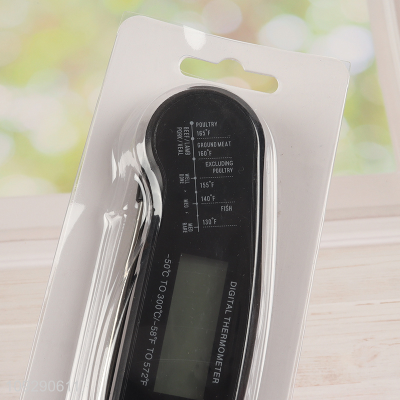 China Factory Foldable Instant Read Food Thermometer