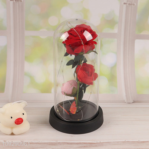 Hot selling rose flower decorative lights Valentine's Day gift