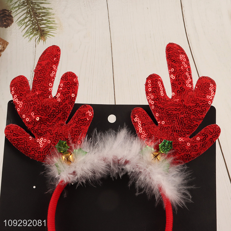 Top selling christmas supplies hair hoop hair accessories