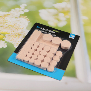 Top quality self-adhesive furniture EVA felt pads