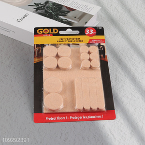 Yiwu market felt protector furniture EVA felt pads