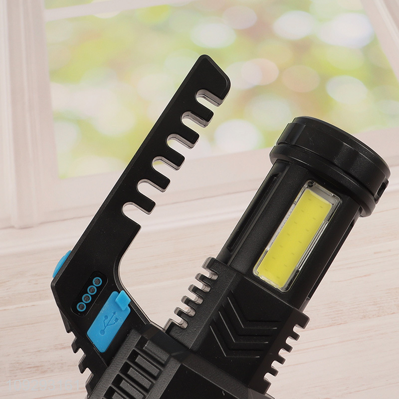 Top quality Powerful USB Rechargeable Torch flashlight