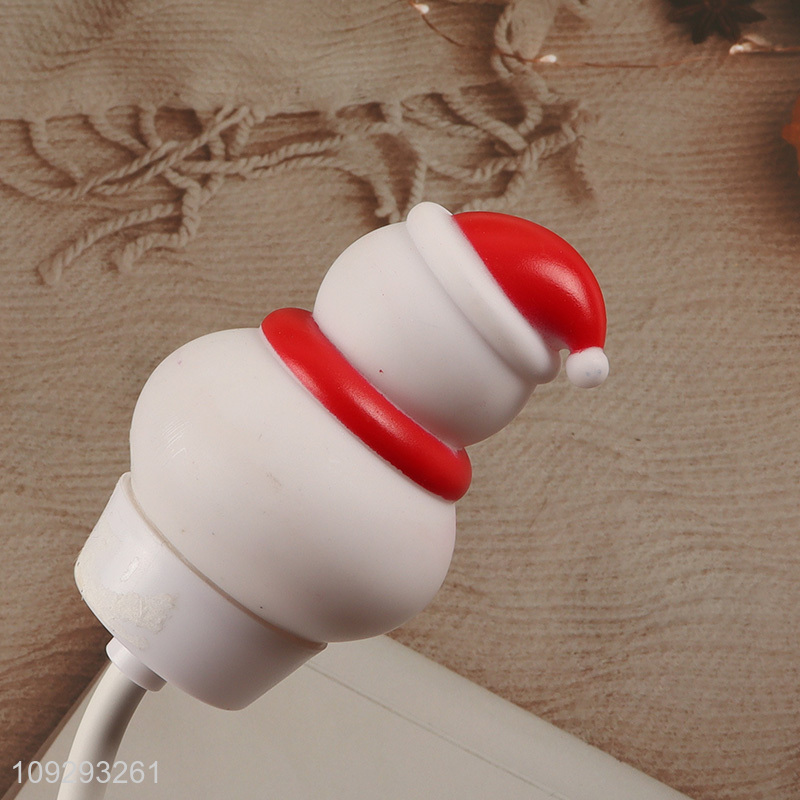 Top quality snowman decorative night lights voice-activated light