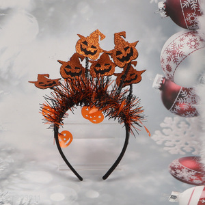 Top selling pumpkin Halloween hair hoop hair accessories
