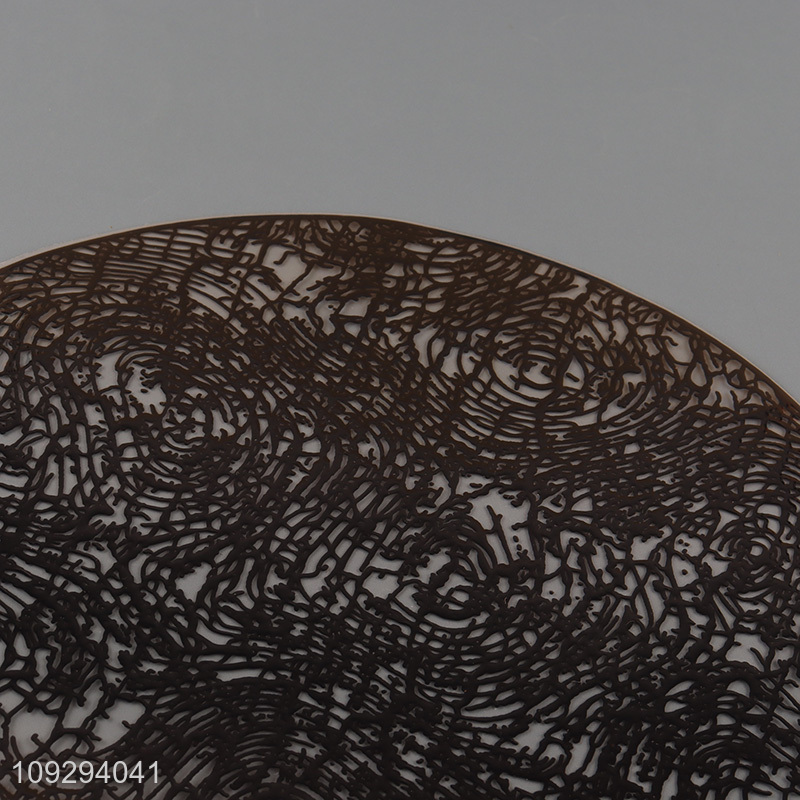 China products round tabletop pvc placemats dinner mat