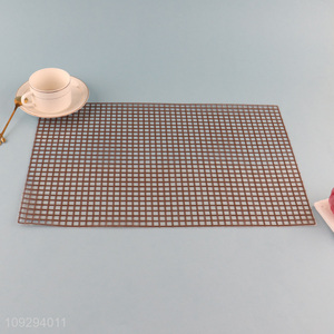 China factory rectangle pvc placemats dinner mat
