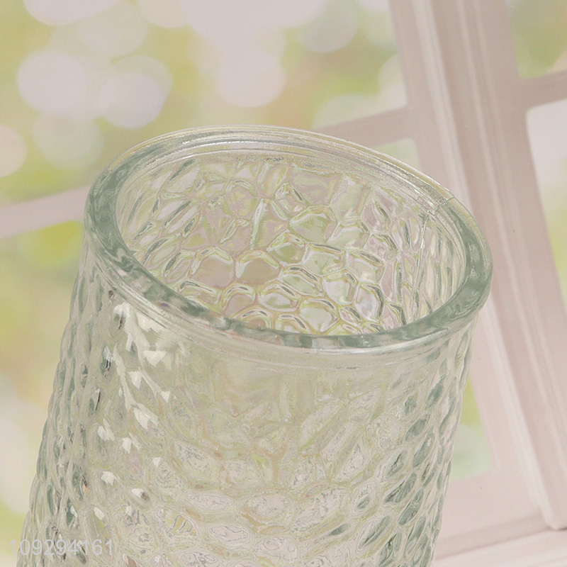 Popular products indoor decoration glass flower vase