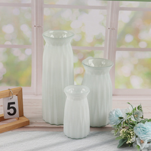 Top selling tabletop decor glass flower vase wholesale