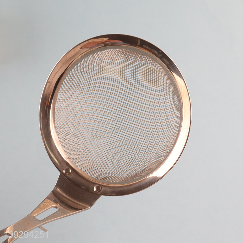 Top products stainless steel mesh filter strainer spoon for sale