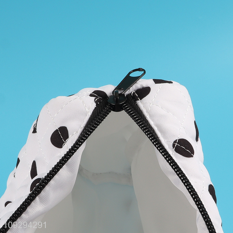 China factory makeup bag cosmetic bag with zipper