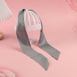 Latest products fashion accessories polyester silk scarf