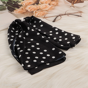 Good sale women fashion accessories polyester silk scarf