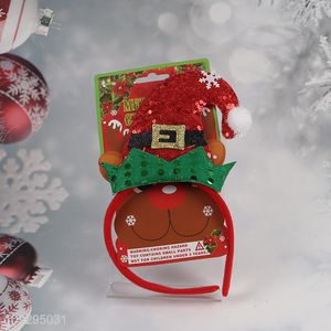 High quality christmas hair hoop hair accessories