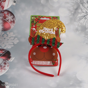 Factory price merry christmas hair hoop hair accessories