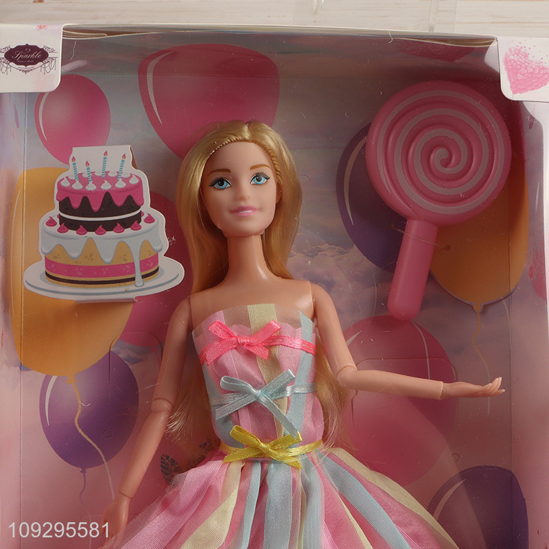 Best sale girls princess fashion doll dress doll
