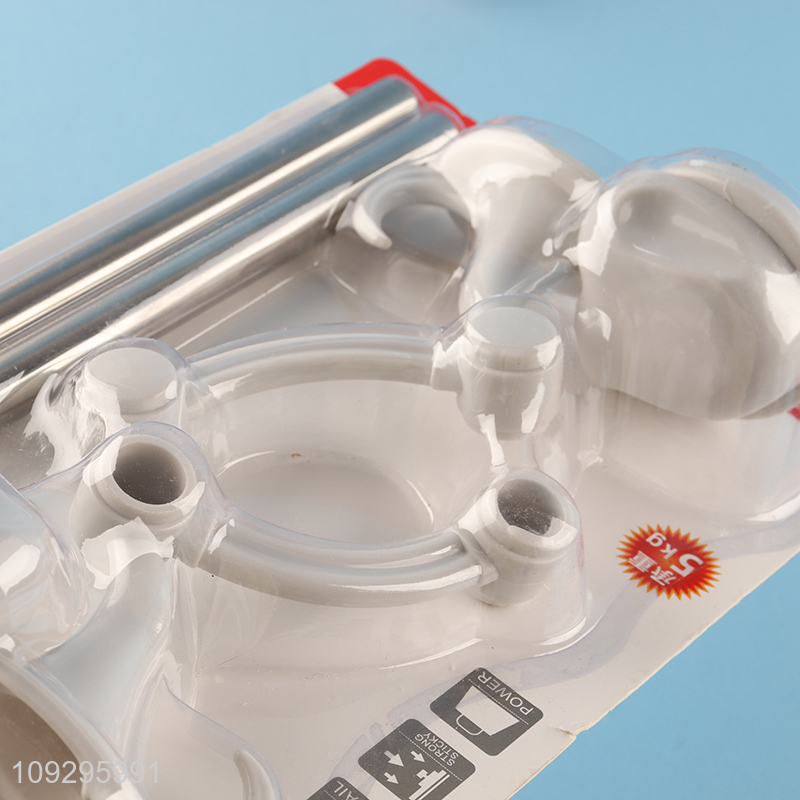 Hot selling bathroom accessories double row towel rod