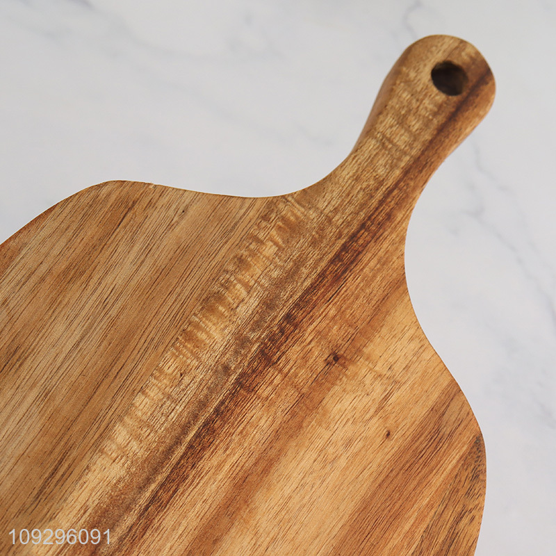 China supplier wooden food serving tray pizza plate