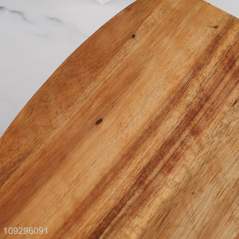 China supplier wooden food serving tray pizza plate