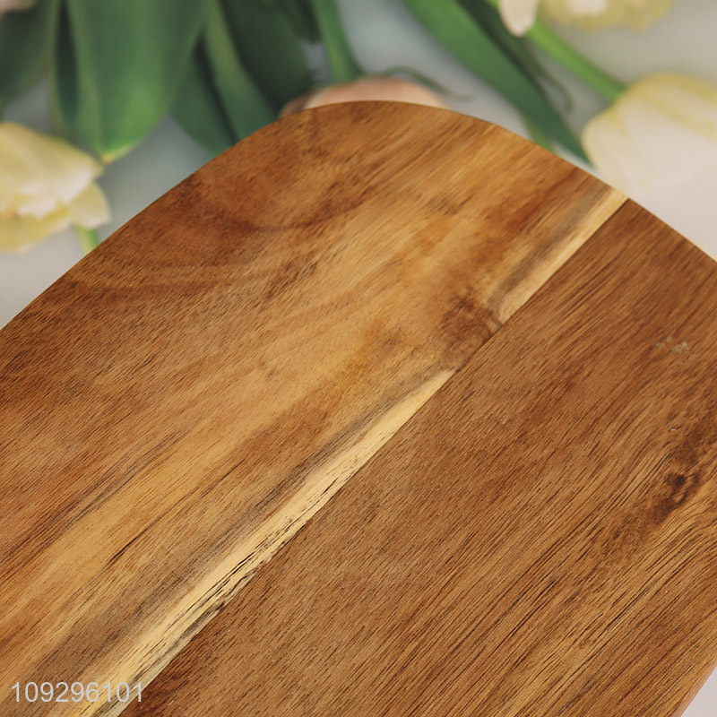 Good quality wooden pizza plate cutting board