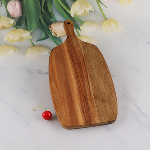 China supplier wooden food serving tray pizza plate