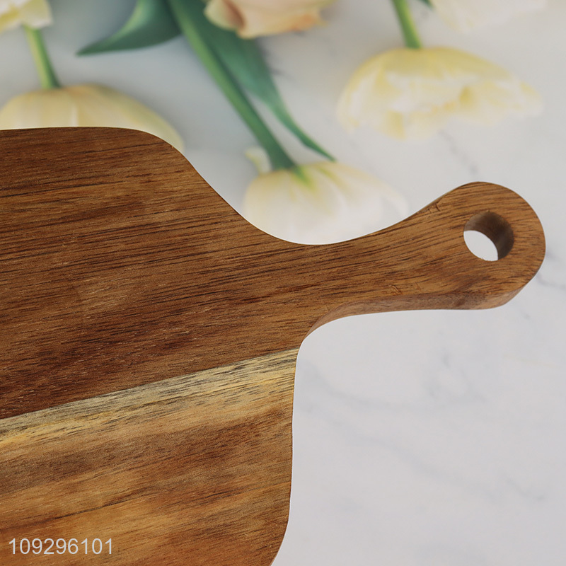 Good quality wooden pizza plate cutting board