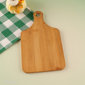 Factory price bamboo pizza plate cutting board for sale