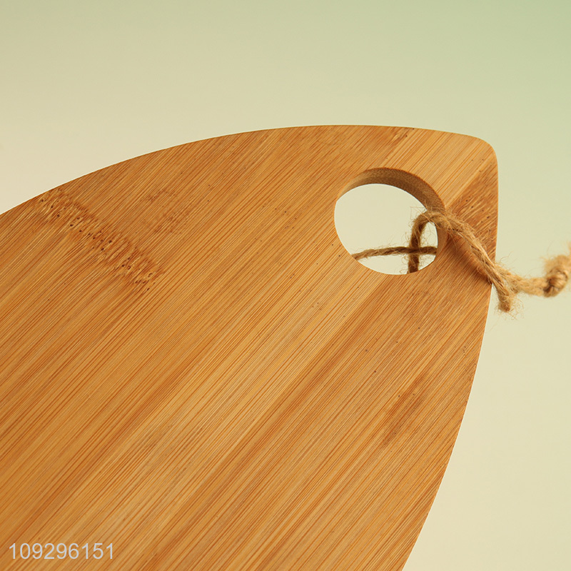 Good sale fish shape bamboo cutting board chopping block