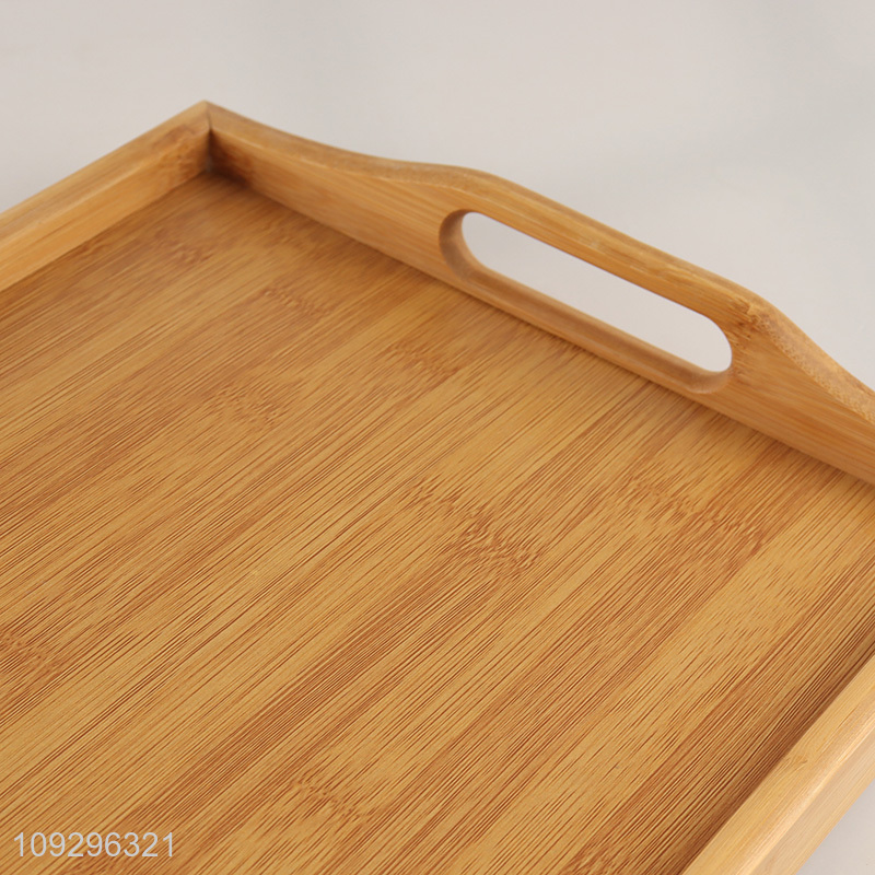China supplier home hotel Breakfast Serving Tray with Legs