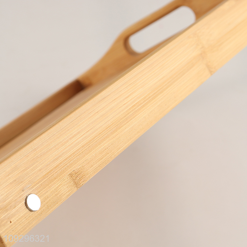 China supplier home hotel Breakfast Serving Tray with Legs