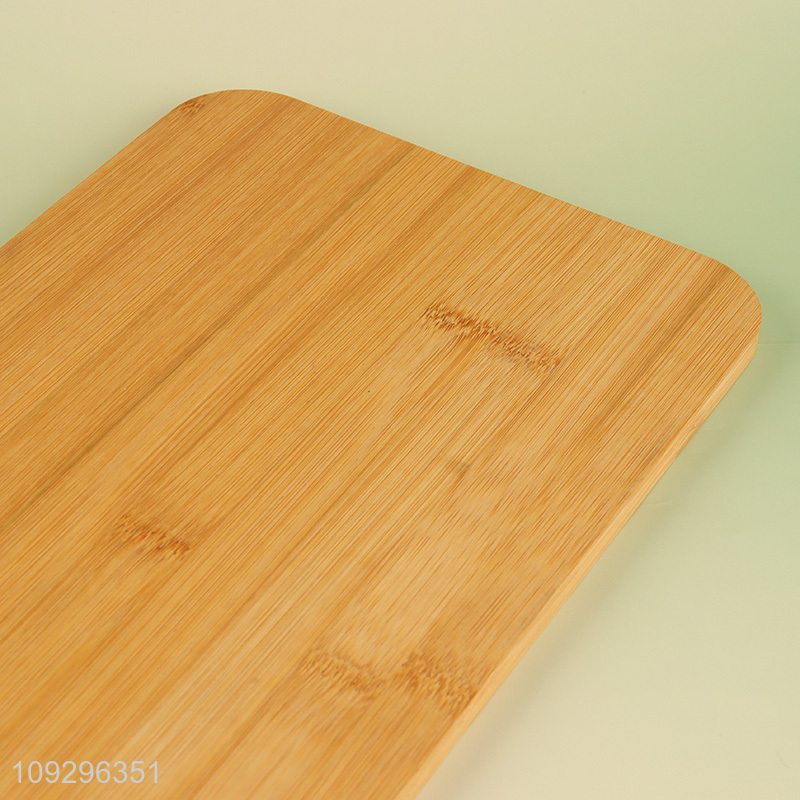 Best sale household glass storage jar with bamboo lid