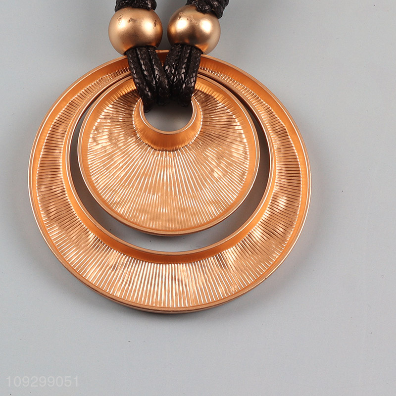 Factory supply adjustable fashion jewelry women necklace