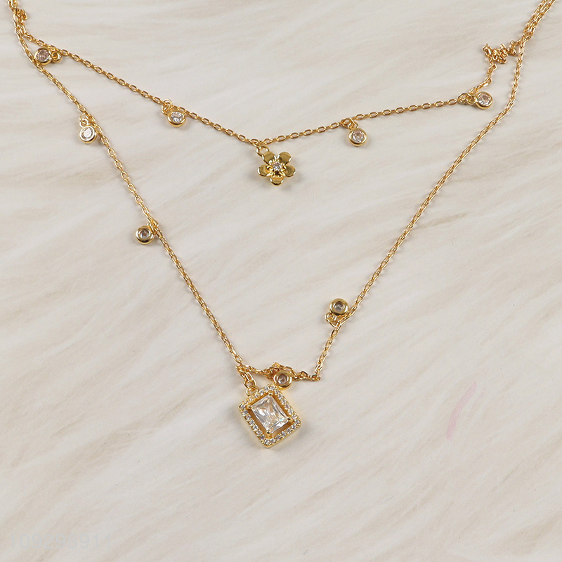Top products fashion accessories alloy necklace for gifts
