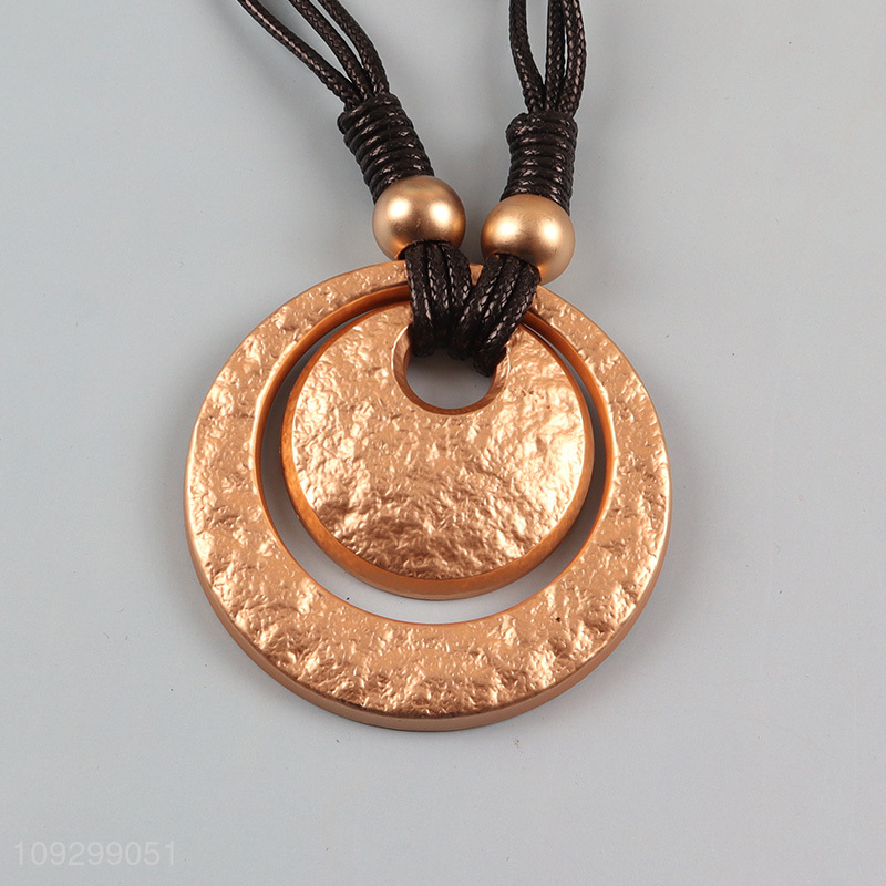 Factory supply adjustable fashion jewelry women necklace