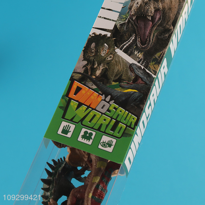 Popular products 12pcs dinosaur world model toys