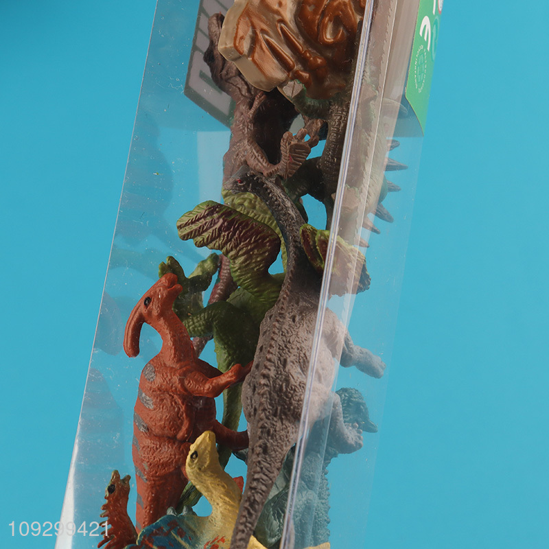 Popular products 12pcs dinosaur world model toys