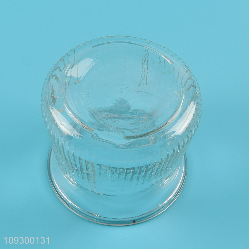 Hot selling 5pcs kitchen glass condiment jar set