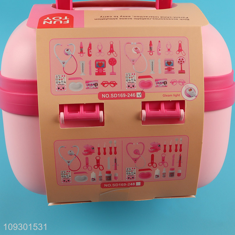 China wholesale pretend play set toys medical storage box toys