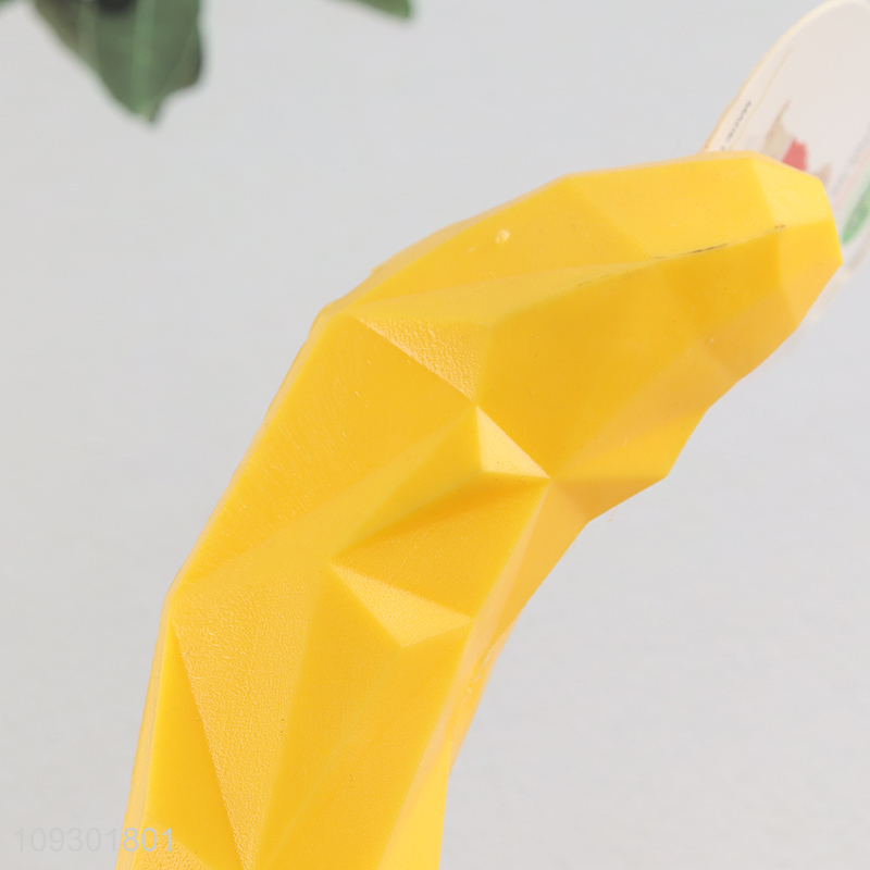 Good price banana shape pet chew toy teething toy